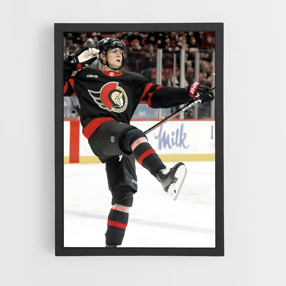Poster Patinage Éblouissant – affiche Hockey sur glace (vue 2)